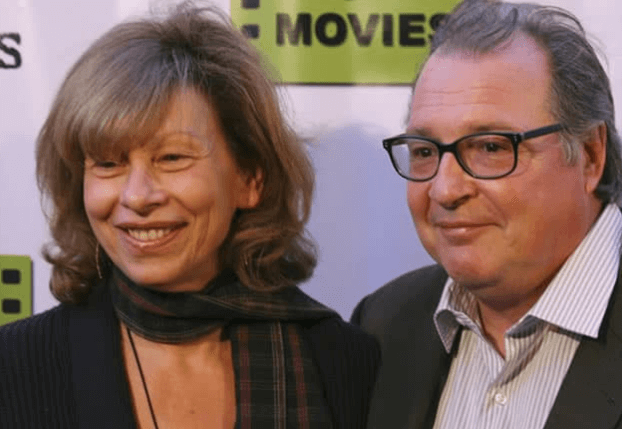 With His Wife